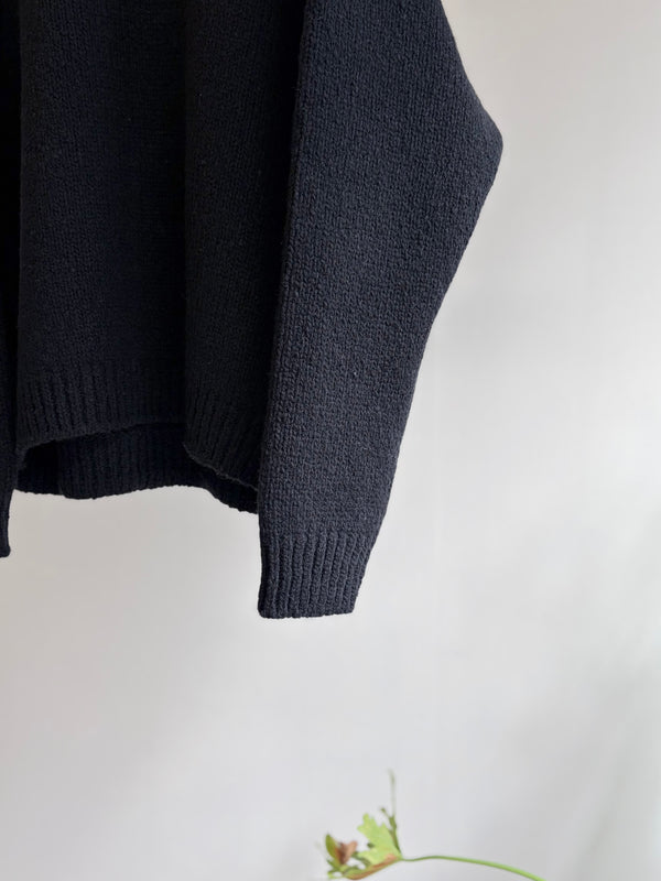 【 UNUSED 】JAZZCLOTH PULLOVER KNIT / Black