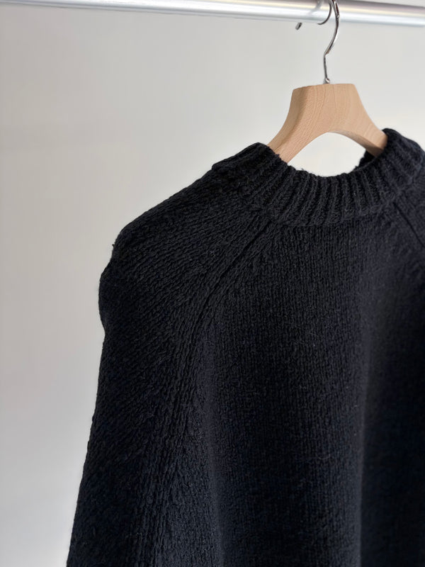 【 UNUSED 】JAZZCLOTH PULLOVER KNIT / Black