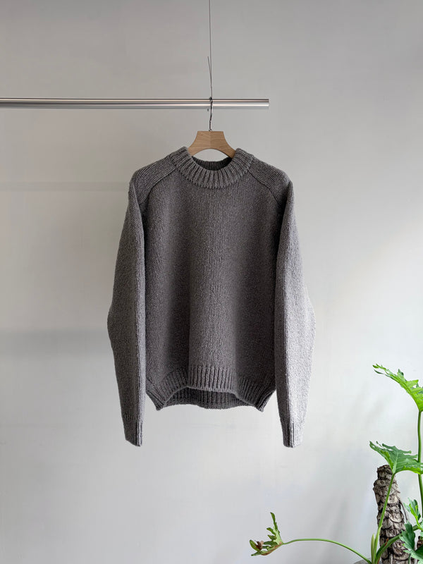 【 UNUSED 】JAZZCLOTH PULLOVER KNIT / Gray