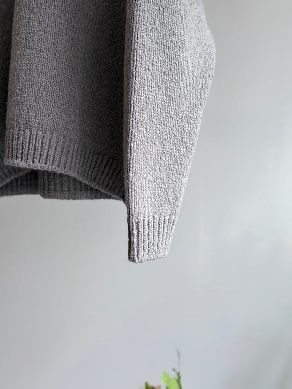 【 UNUSED 】JAZZCLOTH PULLOVER KNIT / Gray