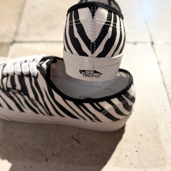 【VANS】Authentic / Animalier Zebra