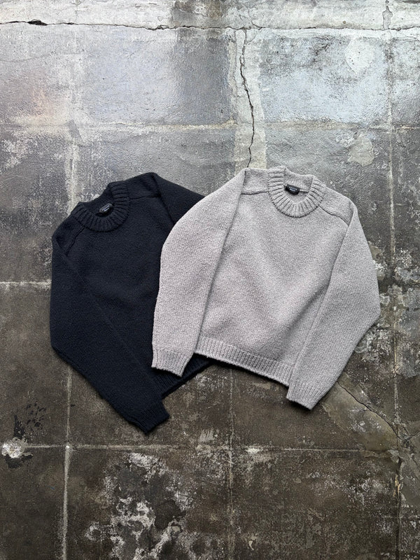 【 UNUSED 】JAZZCLOTH PULLOVER KNIT / Gray