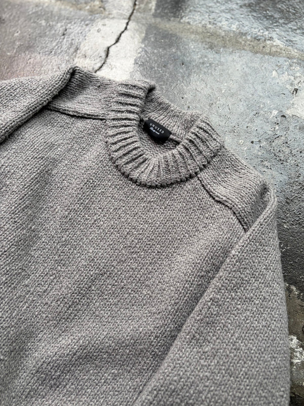 【 UNUSED 】JAZZCLOTH PULLOVER KNIT / Gray