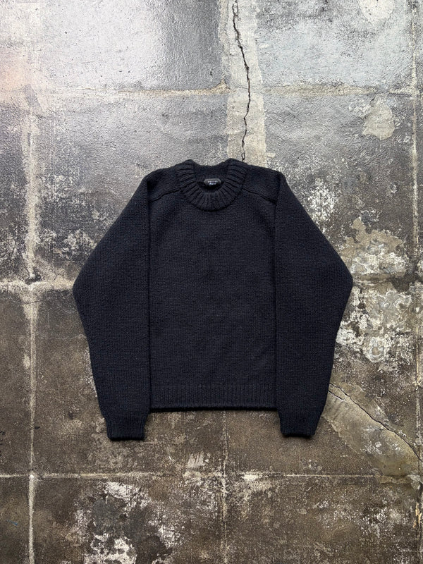 【 UNUSED 】JAZZCLOTH PULLOVER KNIT / Black