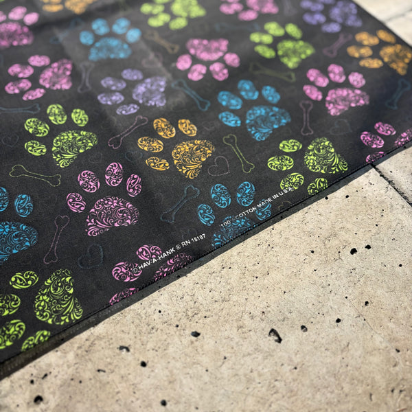 【 HAV-A-HANK 】BANDANA - MADE IN U.S.A. - / Colorful Pows