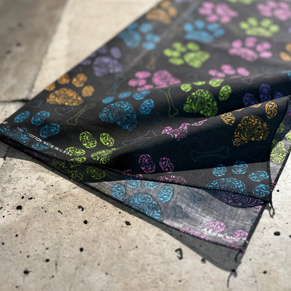 【 HAV-A-HANK 】BANDANA - MADE IN U.S.A. - / Colorful Pows
