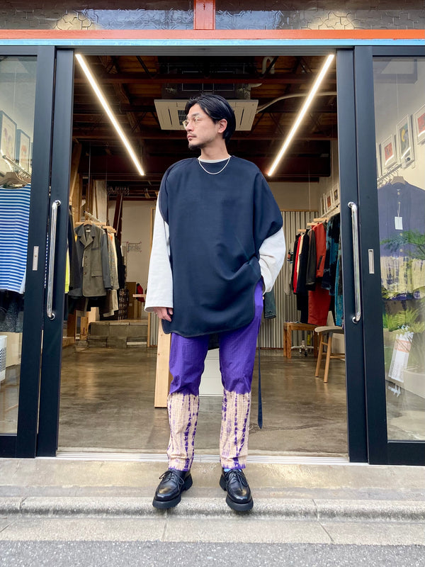 【URAOMOTE】CAPE  / Navy