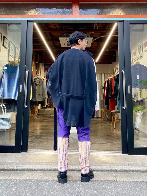 【URAOMOTE】CAPE  / Navy