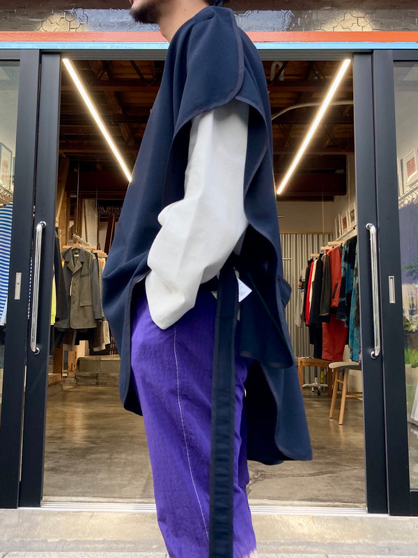 【URAOMOTE】CAPE  / Navy