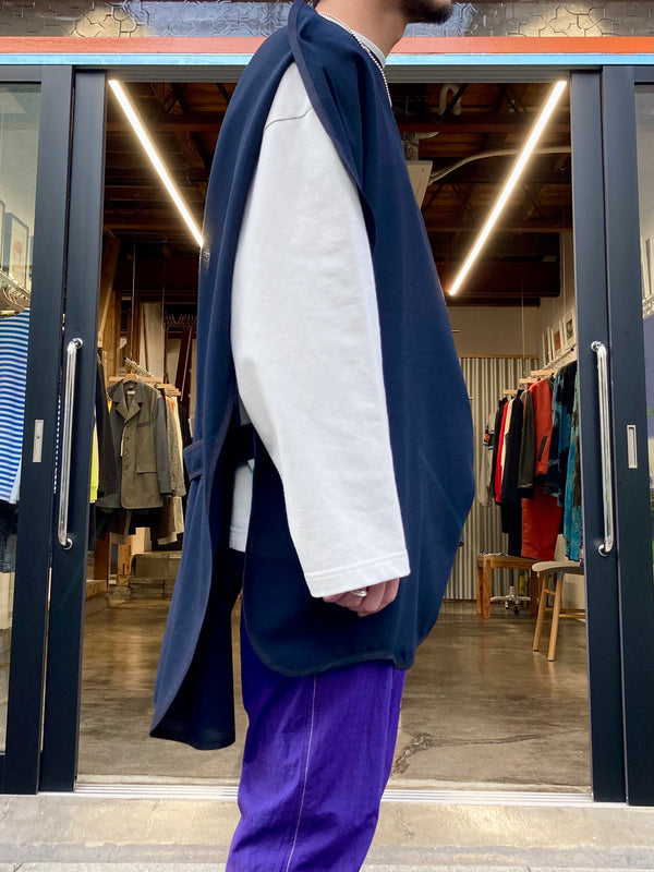 【URAOMOTE】CAPE  / Navy