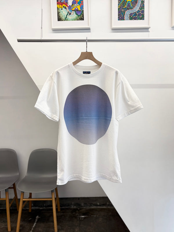 【 BLUE BLUE JAPAN 】オオマルグラデーション Tシャツ / Blue