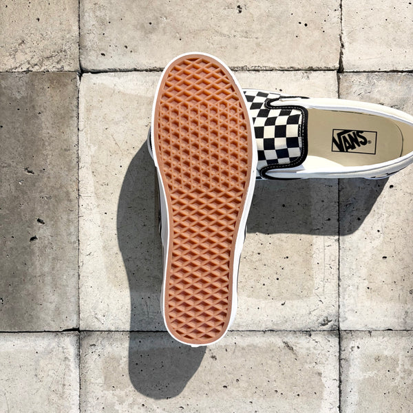 【VANS】UA Classic Slip-On / Black × White Checkerboard