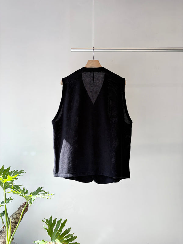 【 m's braque 】S4B VEST / Black