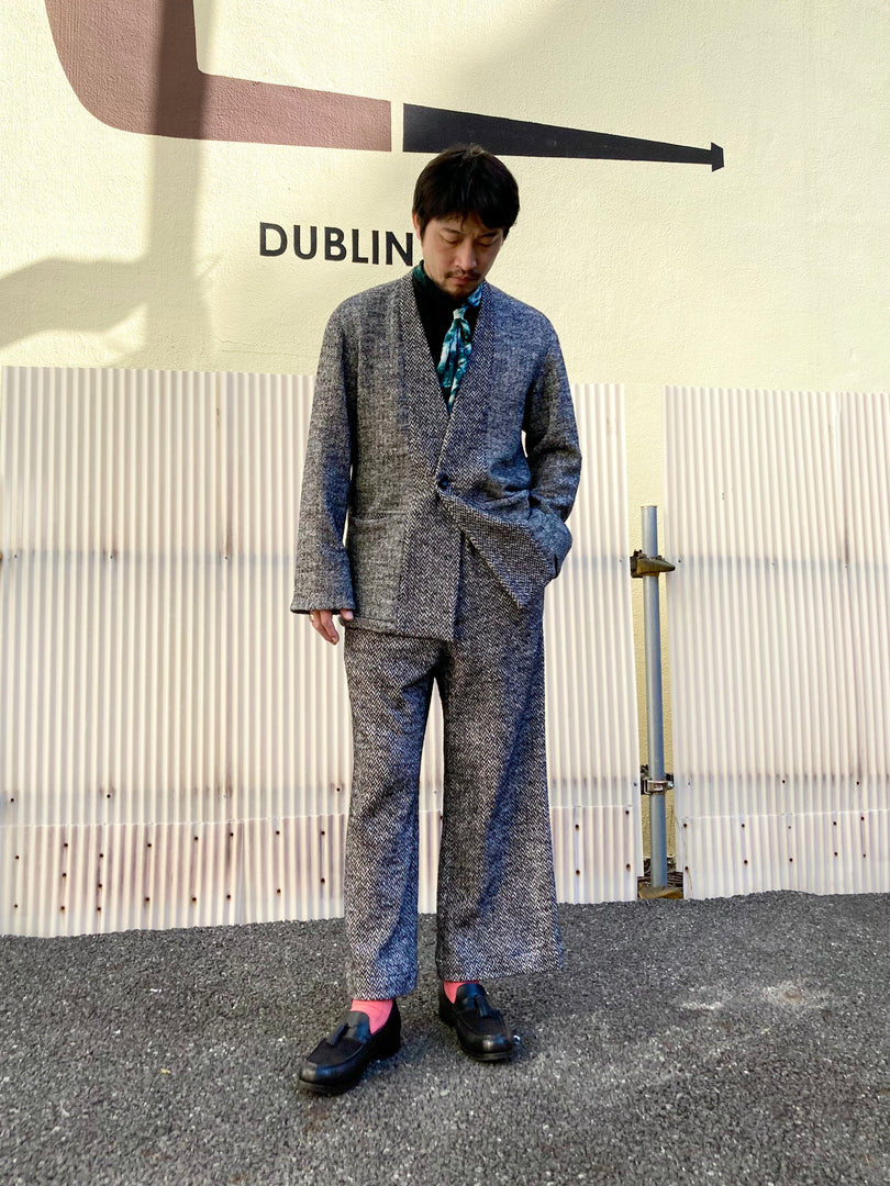 【m's braque】EASY PANT / Herringbone – TOKIS