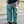 【RURI W. / ルリ】SAILOR WIDE TACK PANTS / Blue Green