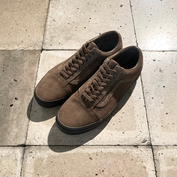 【VANS】Old Skool - Suede Mix - / Teak