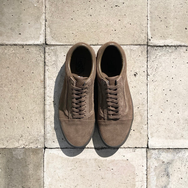 【VANS】Old Skool - Suede Mix - / Teak