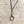 【END CUSTOM JEWELLERS】DETACHABLE LUPE NECKLACE / Silver × Leather