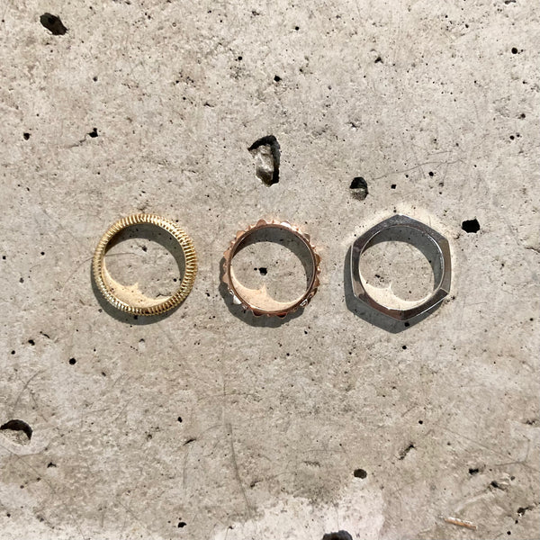 【END CUSTOM JEWELLERS】NOVEL JACOBIAN RING / YLW×PNK×WHT