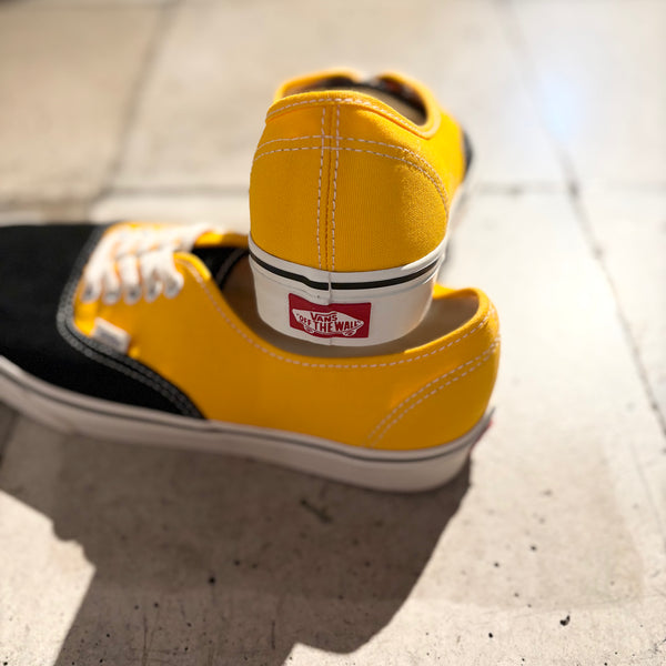 【VANS】Authentic / Yellow × Black