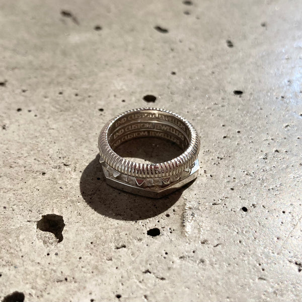 【END CUSTOM JEWELLERS】NOVEL JACOBIAN RING / Silver