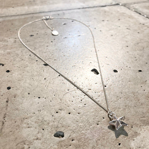 【END CUSTOM JEWELLERS】RIM STAR NECKLACE / Silver