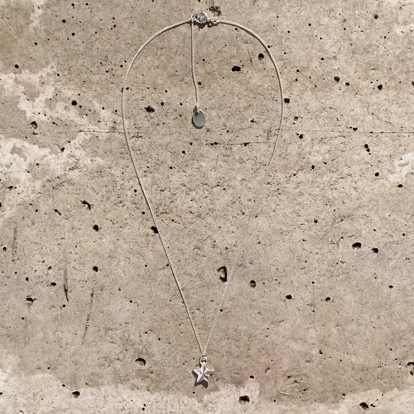 【END CUSTOM JEWELLERS】RIM STAR NECKLACE / Silver
