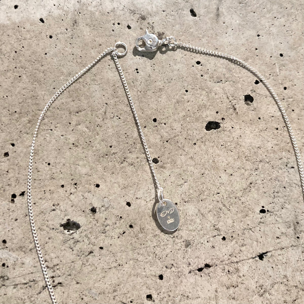 【END CUSTOM JEWELLERS】RIM STAR NECKLACE / Silver