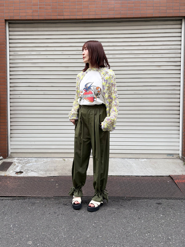 【 RhodolirioN 】PRINTED TATTOO TEE / White