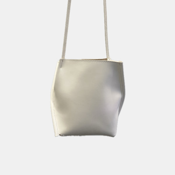 【COURTNEY ORLA / コートニーオーラ】SLOPE TOTE mini / Ivory × Ivory