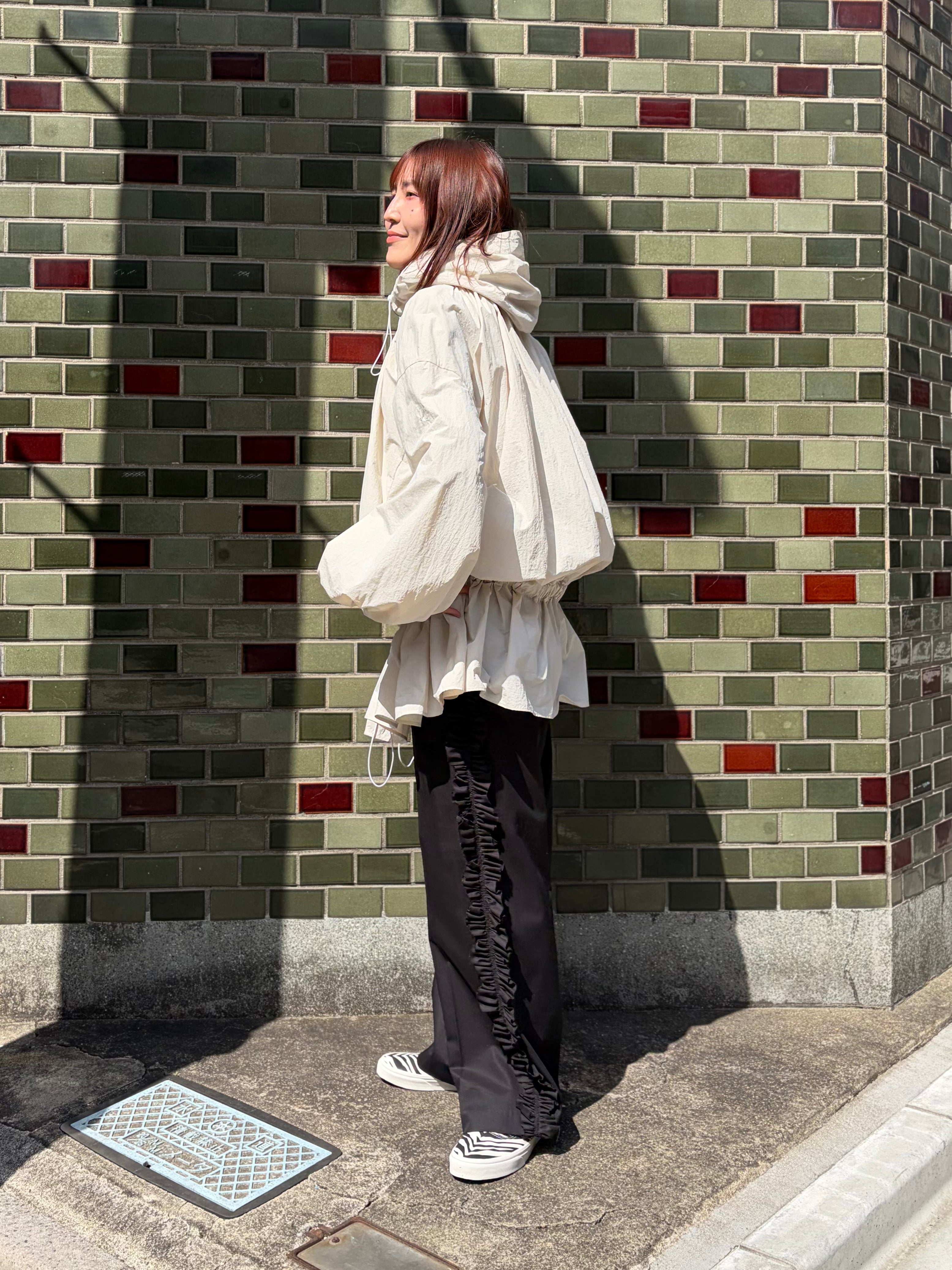 RhodolirioN 】HOODED ZIP COAT / Natural – TOKIS RhodolirioN 】HOODED ZIP COAT / Natural – TOKIS