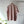 【frank leder / フランクリーダー】OPEN COLLAR SHIRT - VINTAGE FOLK STRIPED COTTON LINEN - / Pink Stripe