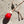 【m's braque】LEATHER CORD CERAMIC & WOODS NECKLACE / Red