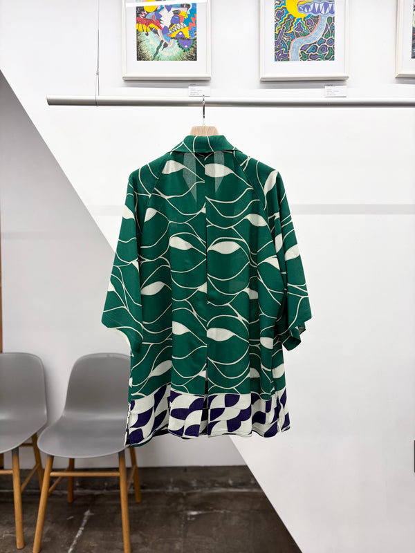 【m's braque】ALOHA SHIRT / Green