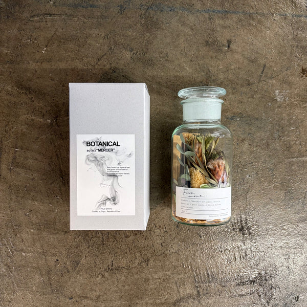 【 Foretment 】PALO SANTO & BOTANICAL BOTTLE - MERCER - / Native Plants Mix