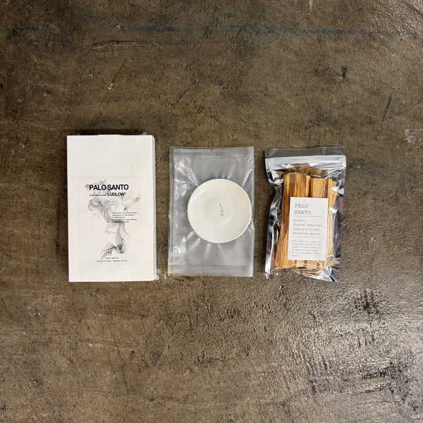 【 Foretment 】PALO SANTO STICK & SAUCER - LUDLOW -