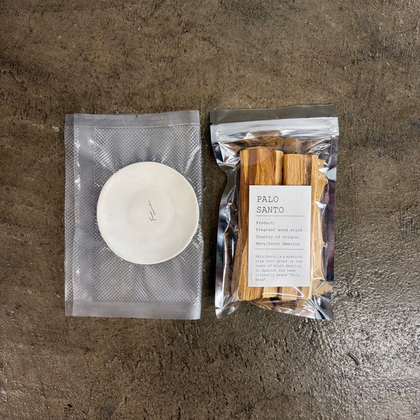 【 Foretment 】PALO SANTO STICK & SAUCER - LUDLOW -