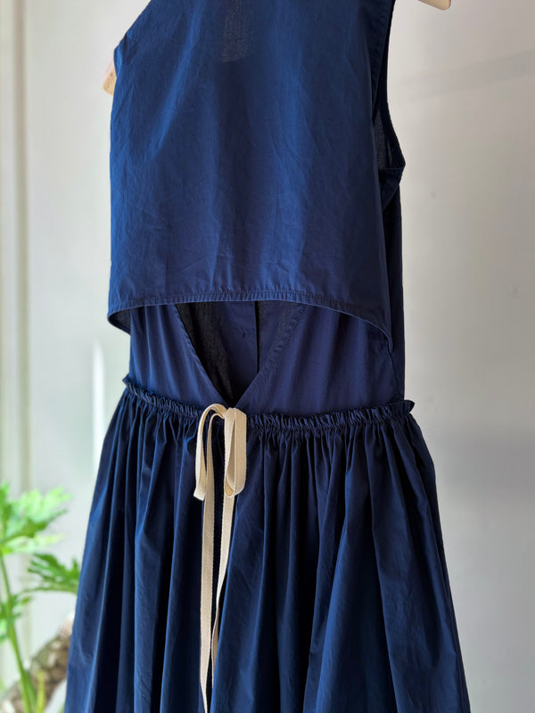 【 BALIA / バーリア 】BACK OPEN ONEPIECE  / Navy