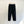 【frank leder / フランクリーダー】DEUTSCHLEDER 2TUCK TROUSERS / Black