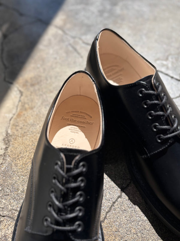 foot the coacher / フットザコーチャー】S.S.SHOES / Black – TOKIS foot the coacher / フットザコーチャー】S.S.SHOES / Black – TOKIS