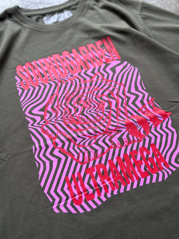 【 GRAPHIC WEAR & GOODS 】SOUND GARDEN " ULTRAMEGA OK " / Dark Green