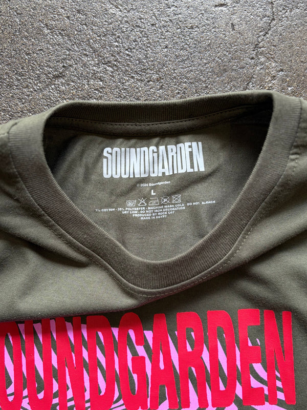 【 GRAPHIC WEAR & GOODS 】SOUND GARDEN " ULTRAMEGA OK " / Dark Green