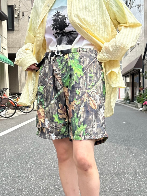 【m's braque】OVER-SIZED LONG POINT COLLAR SHIRTS / Yellow
