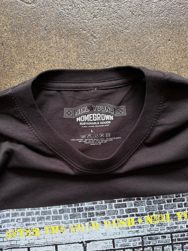 【 GRAPHIC WEAR & GOODS 】NEIL YOUNG " AFTER THE GOLD RUSH " / Black