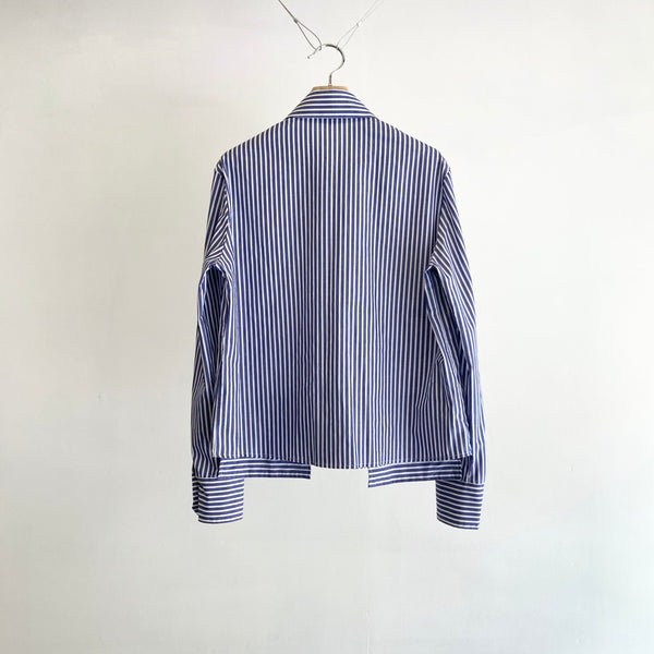 【 BALIA / バーリア 】STRIPE BOX SHORT SHIRT  / Blue Stripe