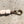 【hobo】GEOMETRIC WOOD BEADS KEY RING - with BRASS - / Brown