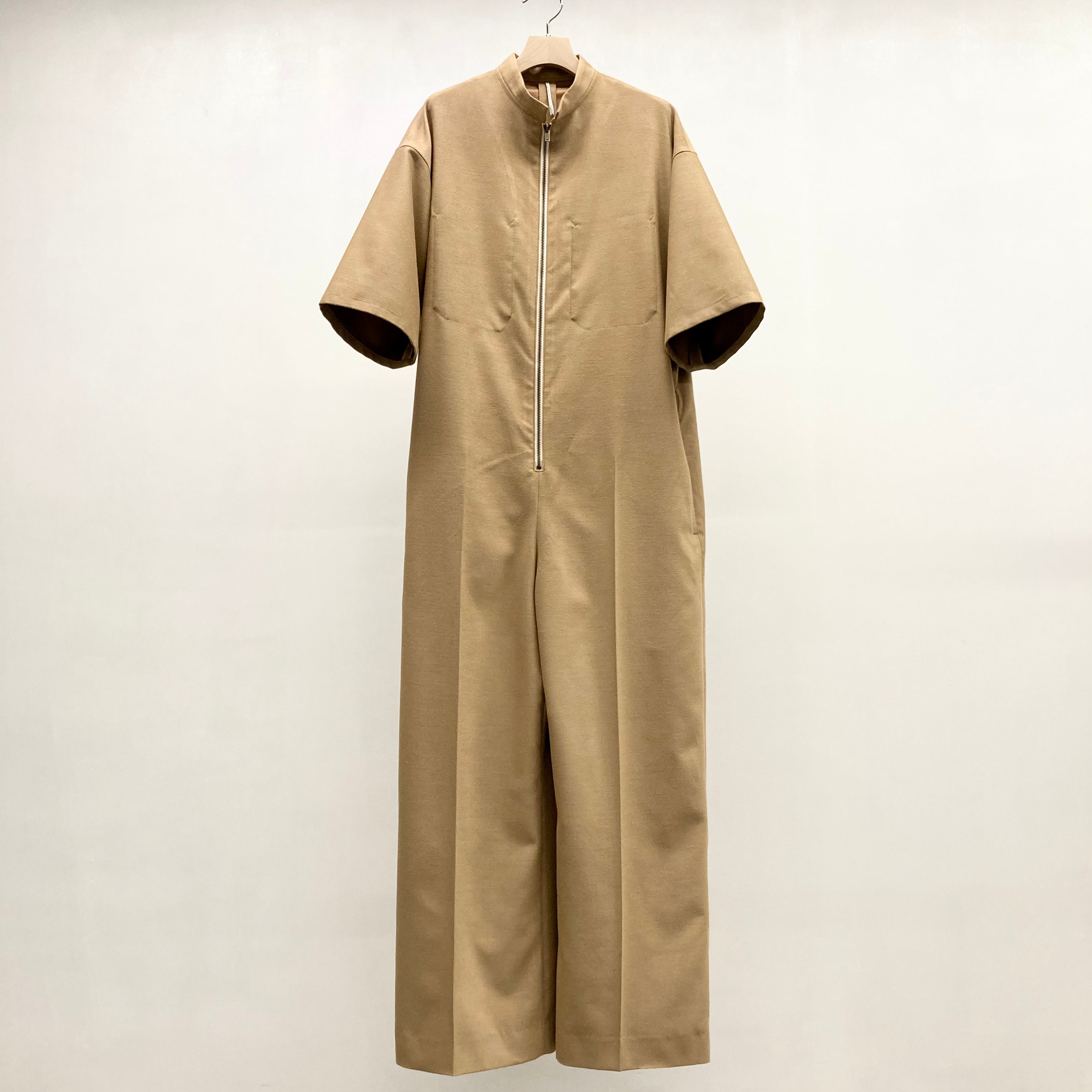 m's braque】HALF SLEEVES JUMP SUIT / Camel – TOKIS
