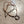 【END CUSTOM JEWELLERS】BONE SHAPED EYEGLASSES HOLDER NECKLACE  / Silver × Beige