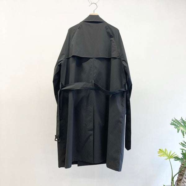 【ES : S】TRENCH COAT - Typewriter Strong Waterproof - / Charcoal