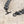 【m's braque】DEADSTOCK BEADS SEPARABLE NECKLACE / Navy × Metallic Grey × Metal